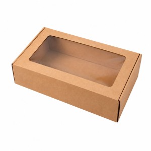 Ablakos fedel� doboz, 35x20x10 cm