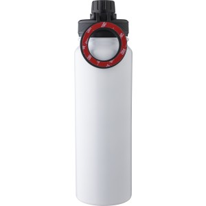 Duplafal palack telefontartval, 800 ml, fehr (termosz)