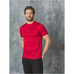 Elevate Kratos rvidujj frfi cool fit pl, piros (T-shirt, pl, kevertszlas, mszlas)