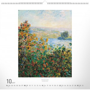 Falinaptr Claude Monet 2024, 48  56 cm (naptr)