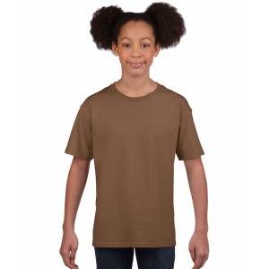 Gildan gyerekpl, chestnut (T-shirt, pl, 90-100% pamut)