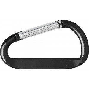 Karabiner kulcstart, fekete (kulcstart)