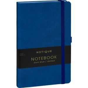 Notebook Dark blue, dotted, 13 � 21 cm