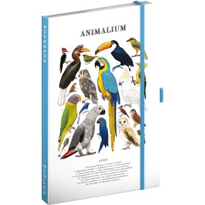 Notesz Animalium ? Birds, lined, 13 x 21 cm