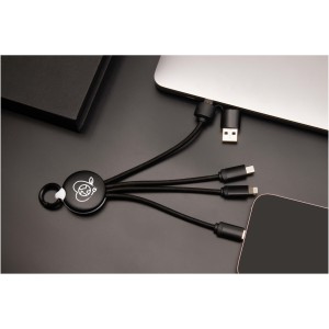 SCX C14 15W 5-in-1 tltkbel, fekete (vezetk, eloszt, adapter, kbel)