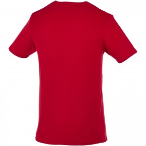 Slazenger Bosey V-nyak pl, dark red (T-shirt, pl, 90-100% pamut)