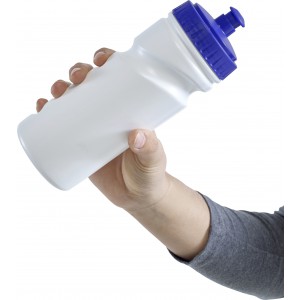 Kulacs újrahasznosítható műanyagból, 500 ml, kék (sportkulacs)