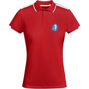 Tamil rvid ujj ni sportpl, red, white (T-shirt, pl, kevertszlas, mszlas)