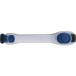 Villogó LED-es szilikon karpánt, kék (3283-05)